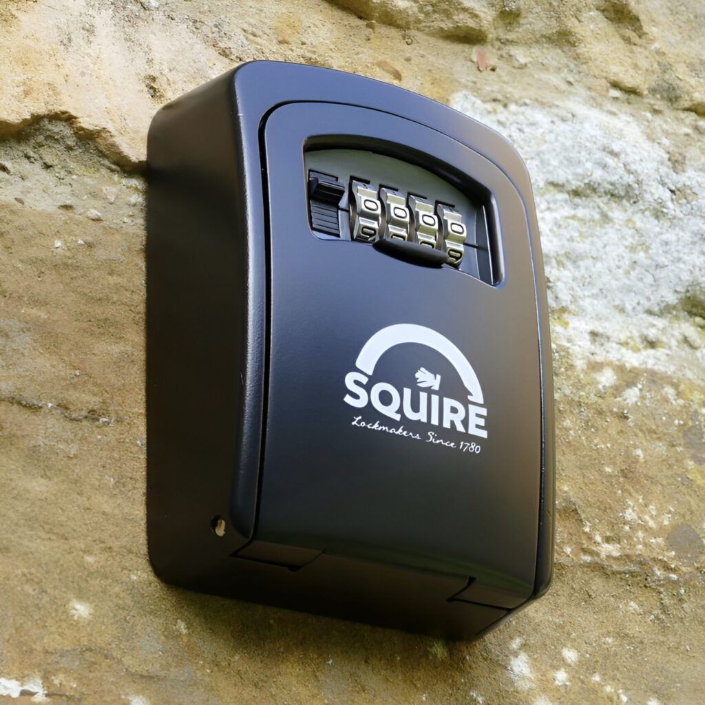 Squire Wall Mounted Combination Key Safe in Black