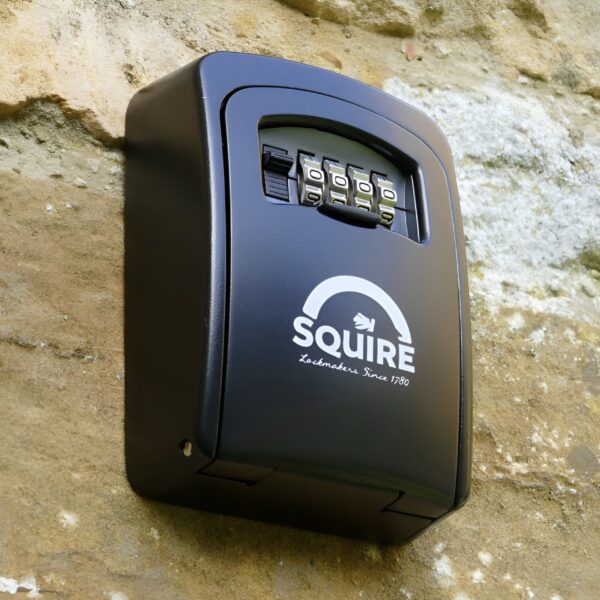 Squire Wall Mounted Combination Key Safe in Black