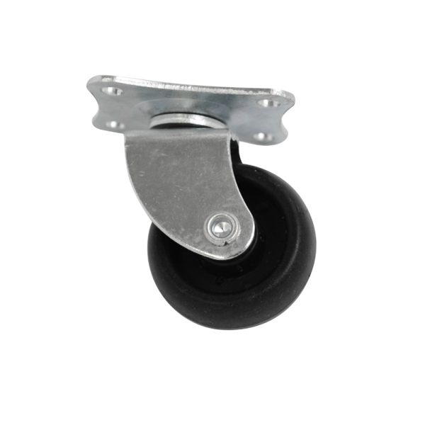 Single Wheel Castor Plate Fix 31mm