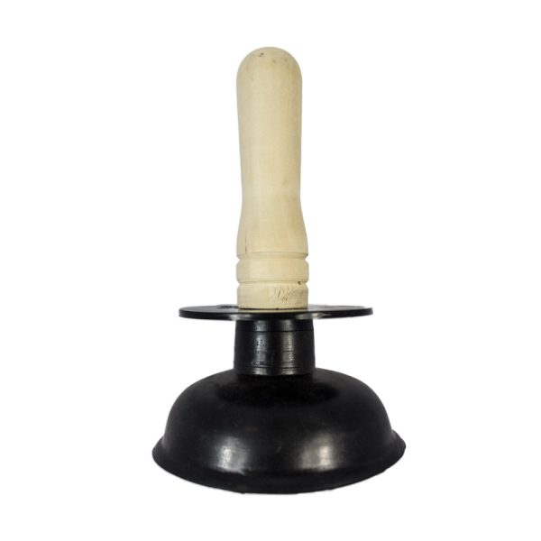 Wooden Handle Sink Plunger 175mm  100mm Cup