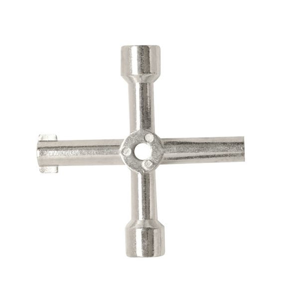 Plumbers Tool 4 Way BZP