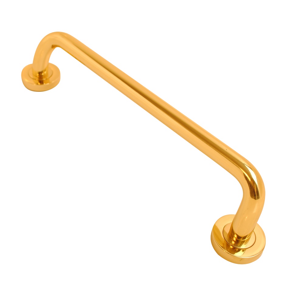 19mm Pull Handle Concealed Fix Straight Brass - Monza 225x19mm