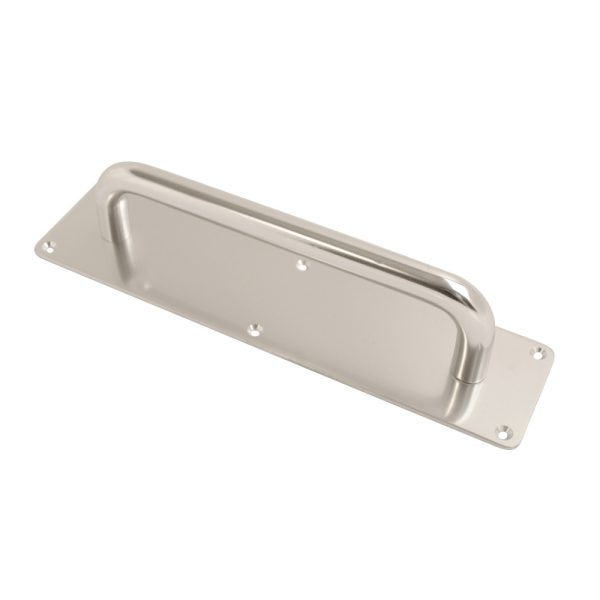 19mm Pull Handle on Plate Plain PAA