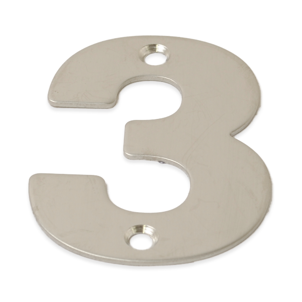 Numeral Figure '3' SSS 75mm