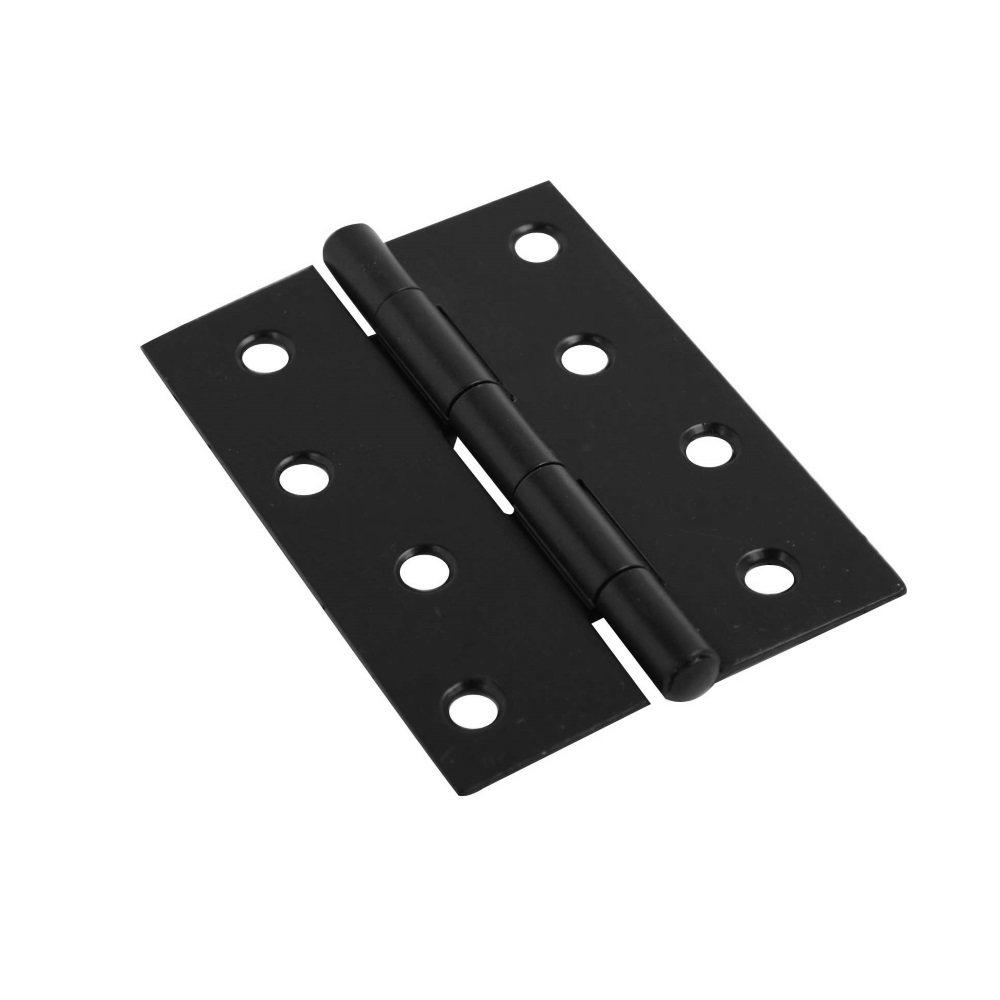 Butt Hinge Black 100mm
