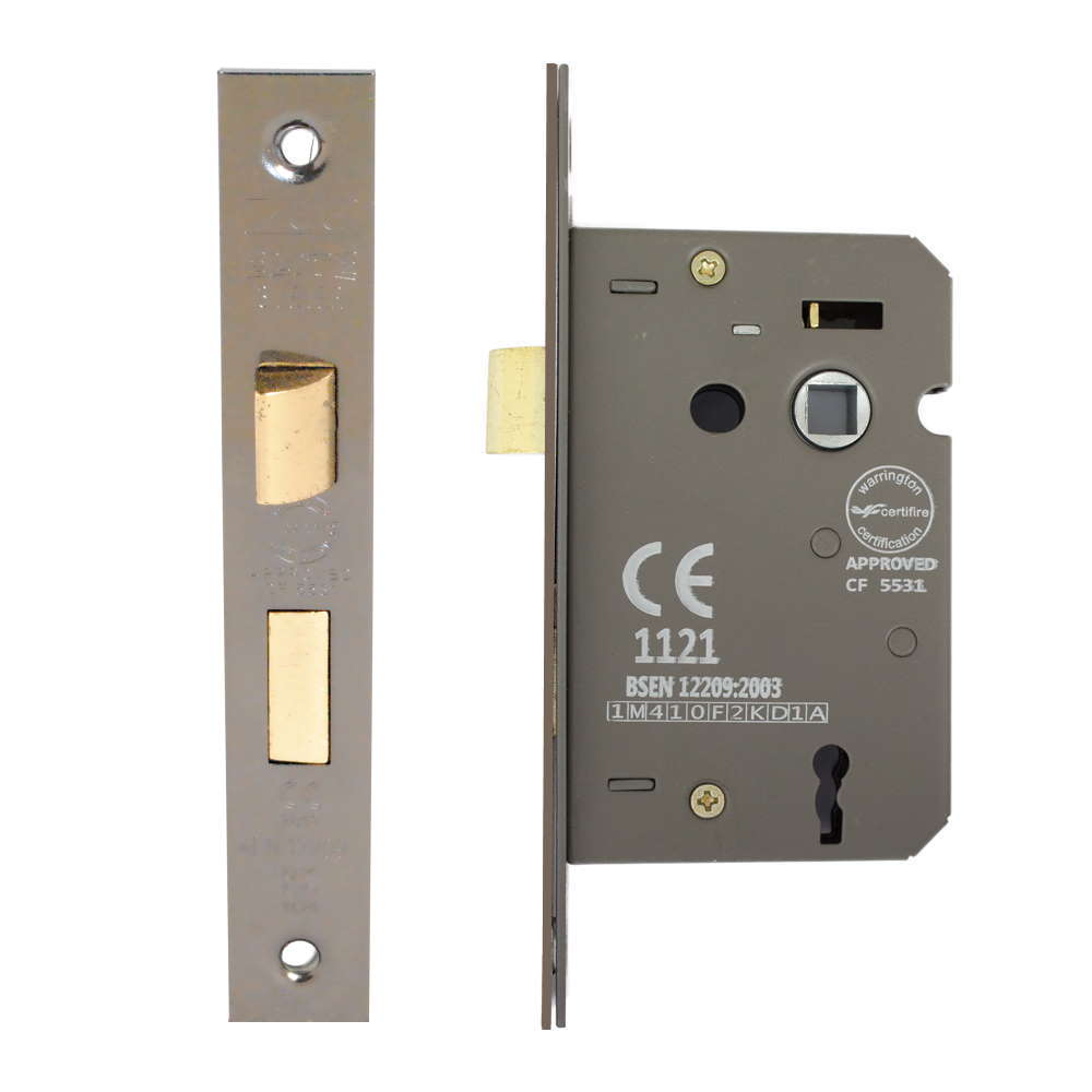 3 Lever Sashlock 63mm CE/UKCA Rated Gun Metal