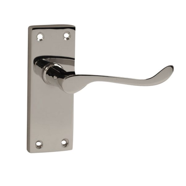 Victorian Premium Scroll Lever Chrome