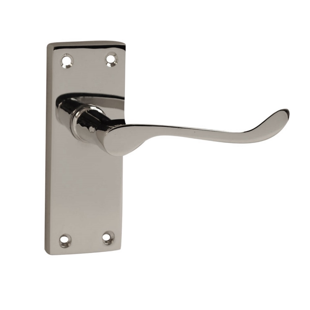 Victorian Premium Scroll Lever Chrome