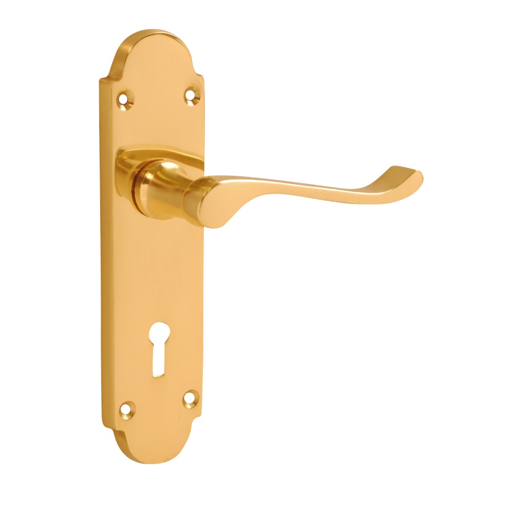 Blenheim Lever Lock Brass