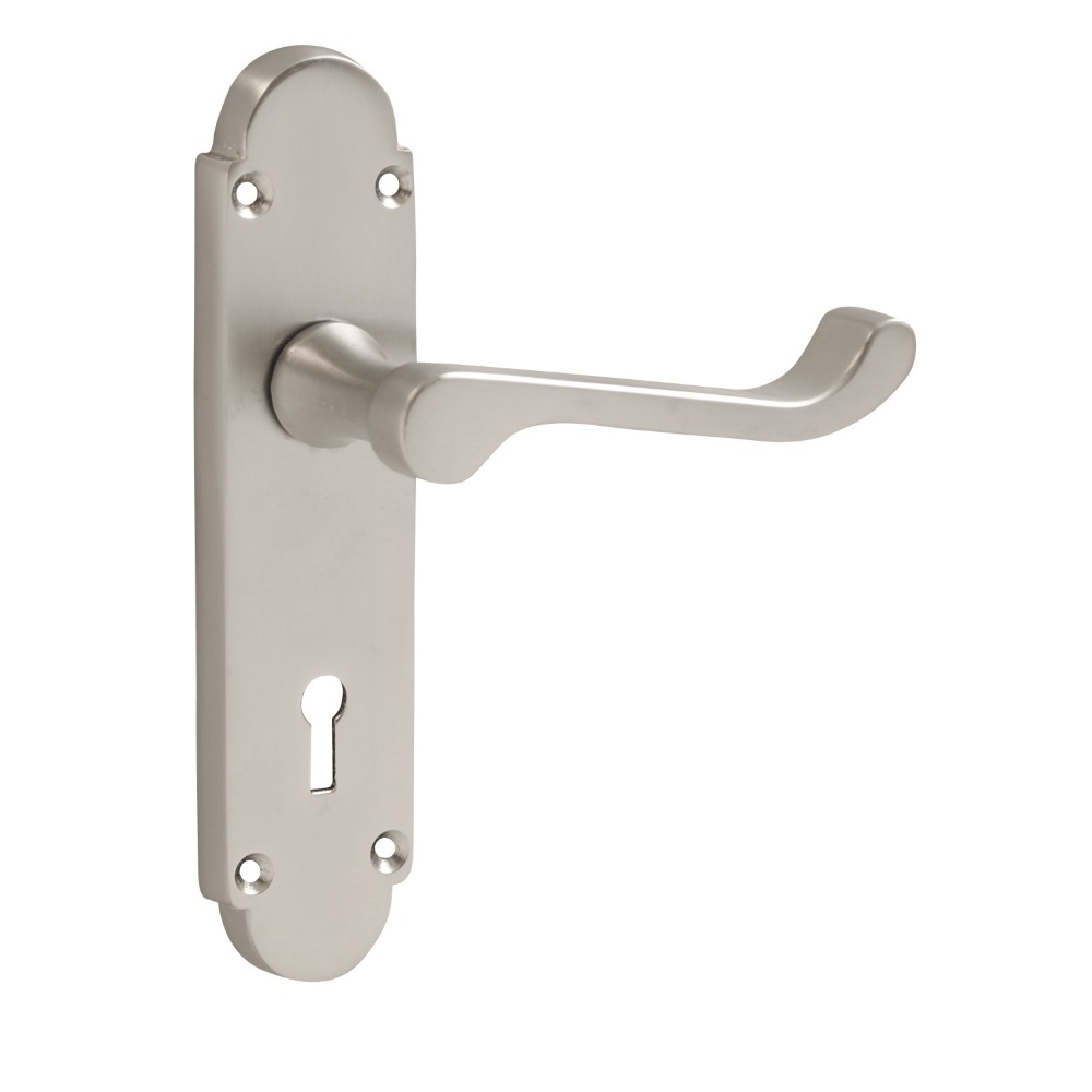Blenheim Lever Lock Satin Chrome