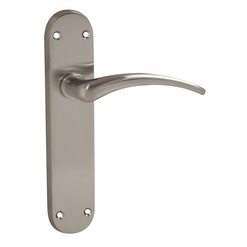 Milan Lever Latch Satin Chrome