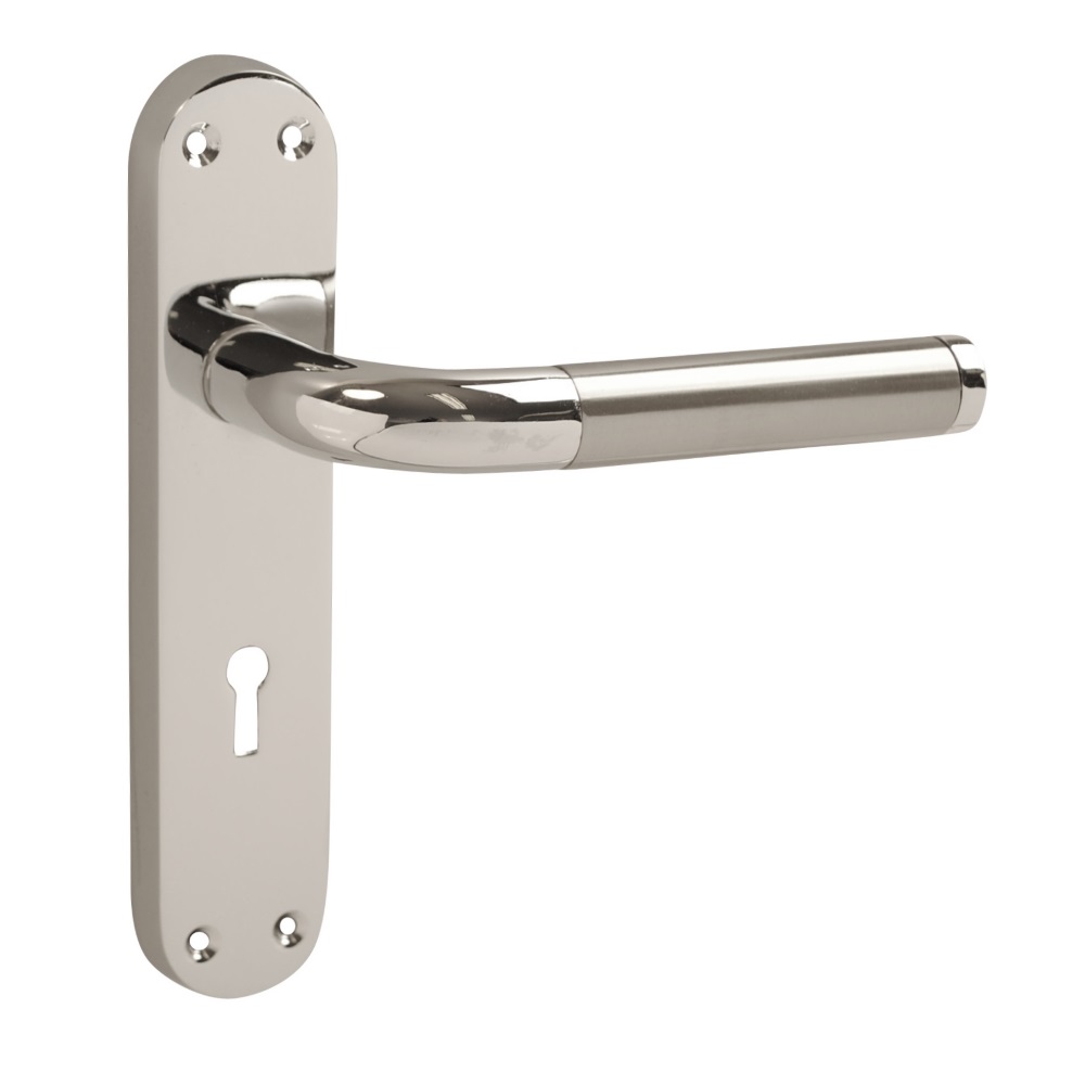 Dual Lever Lock Chrome/Satin Chrome