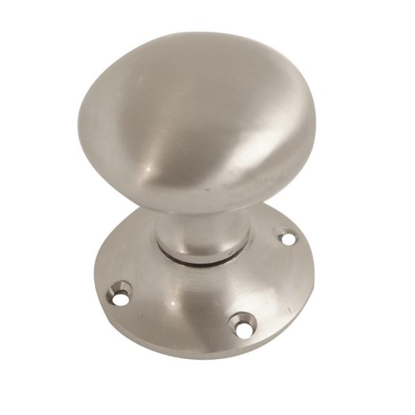 Rim Knob Set Satin Nickel