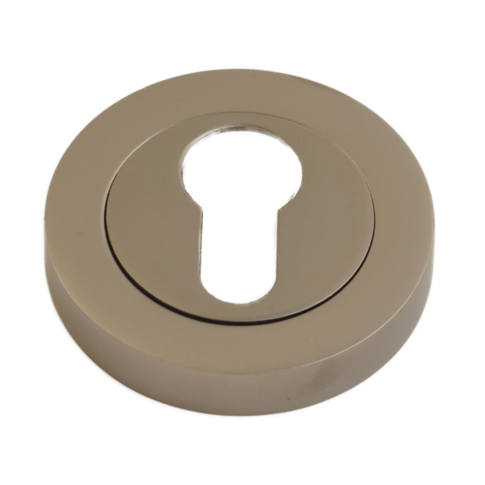 Euro Escutcheon Gun Metal/Matt Black Nickel