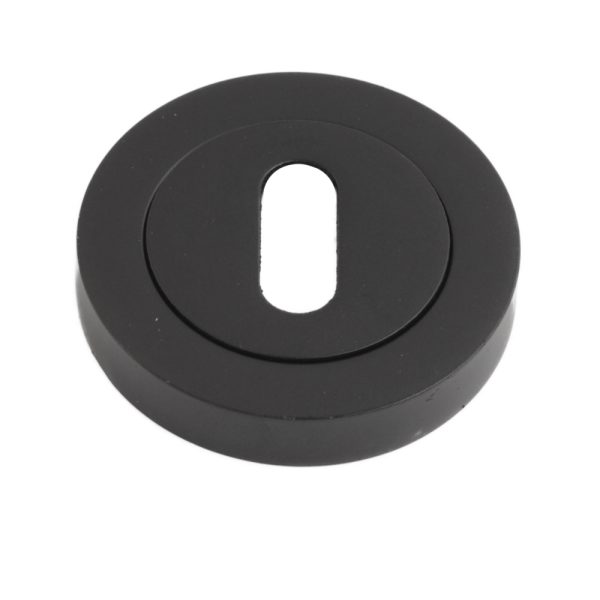 Keyhole Escutcheon Matt Black