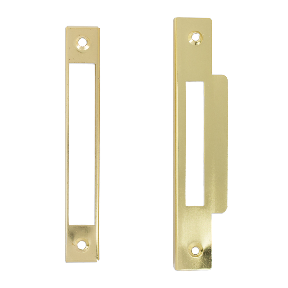 Rebate Set for 3 Lever Sashlock Electro Brass