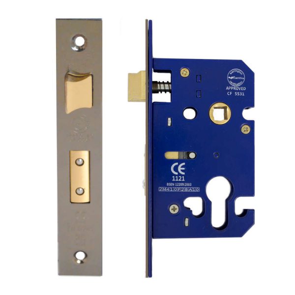 Euro Sash Lock Case 63mm CE/UKCA Rated Gun Metal