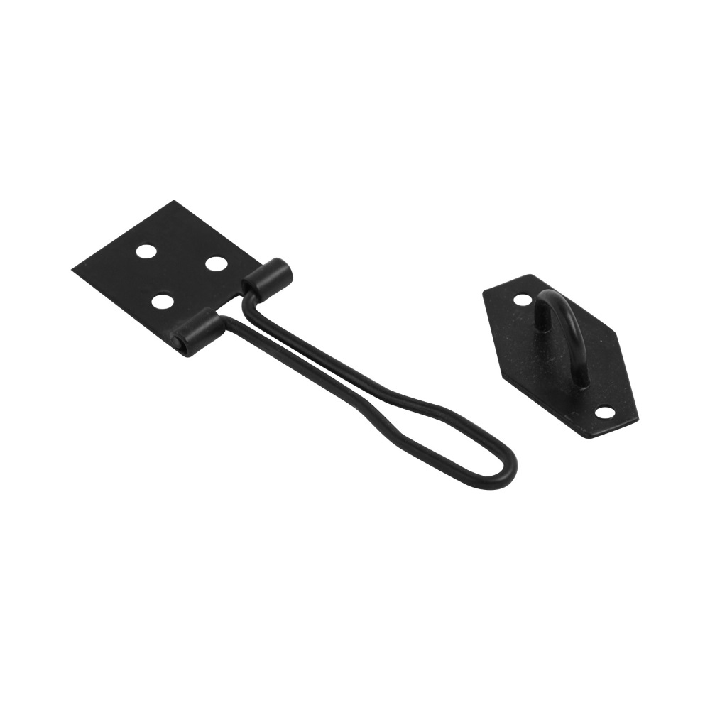 Hasp & Staple Wire Black