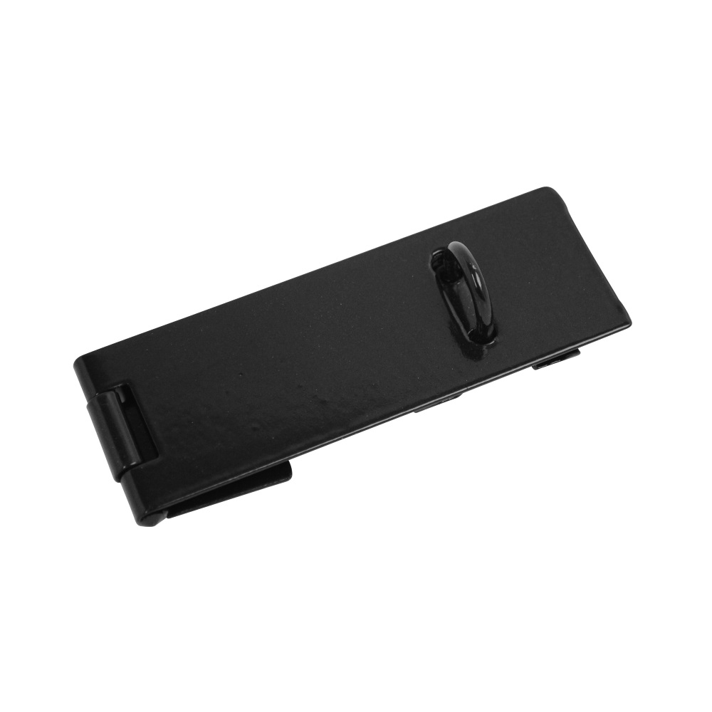 Light Safety Hasp & Staple Black