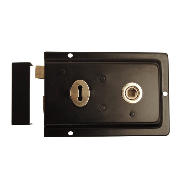 Rim Lock Black 150mmx100mm