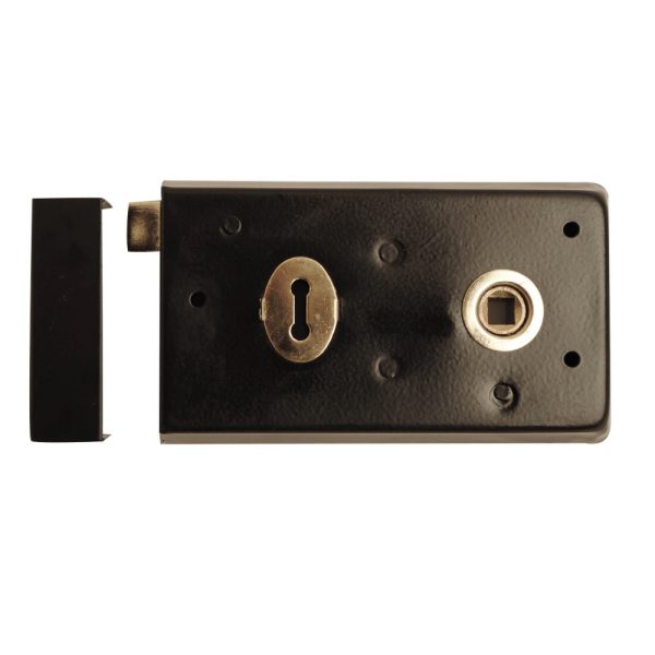 Rim Lock Black 135mmx75mm