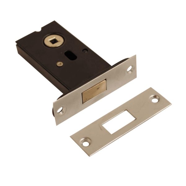 Deadbolt Polished Satin Chrome 78mm