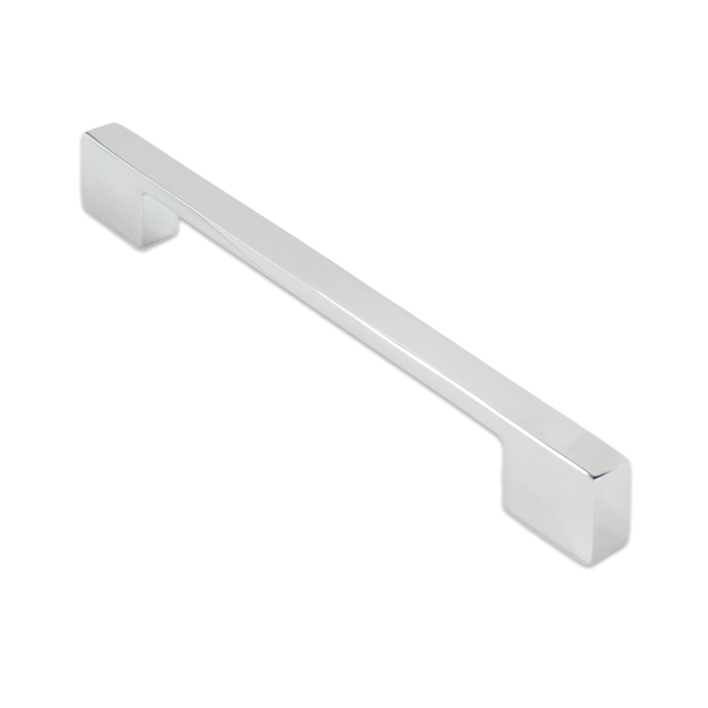 Modern Pull Handle Polished Chrome 185mm