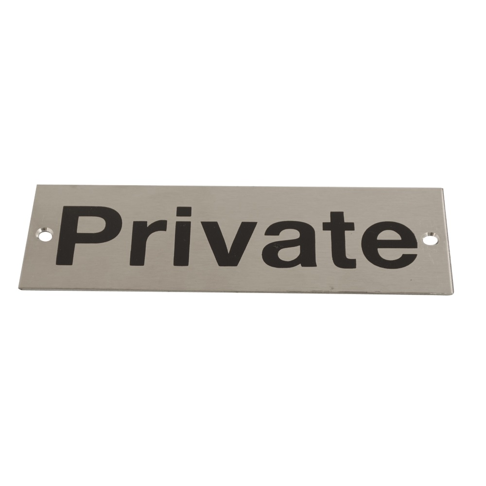 Sign Screen Printed Reception SSS