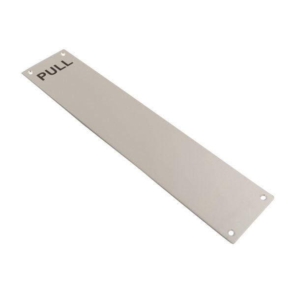Finger Plate Screen Printed Pull PAA