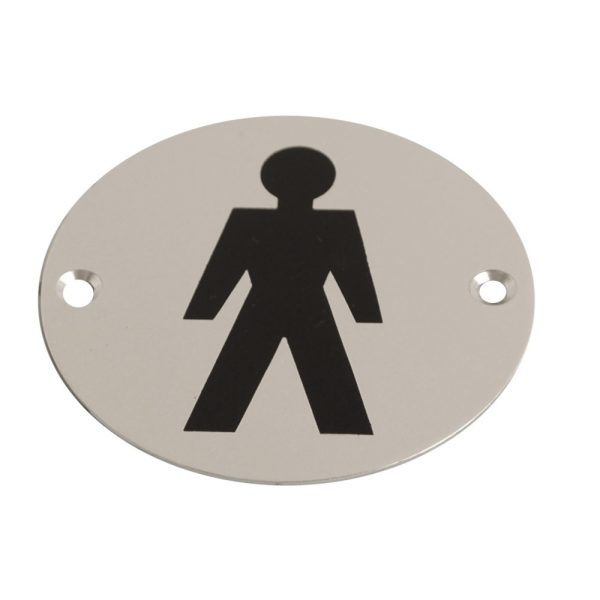 Disc Screen Printed Male SAA 76mm