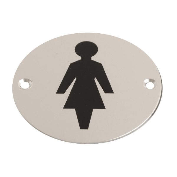 Disc Screen Printed Female SAA 76mm