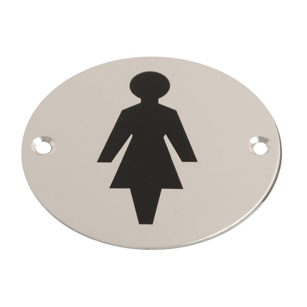 Disc Screen Printed Female SAA 76mm