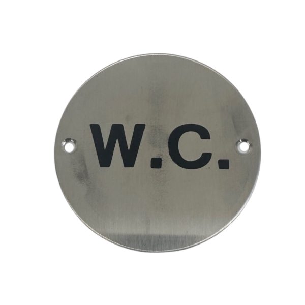Disc Screen Printed W.C. SSS 76mm