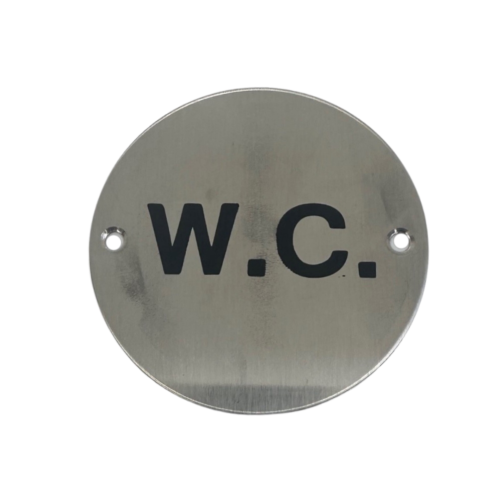Disc Screen Printed W.C. SSS 76mm