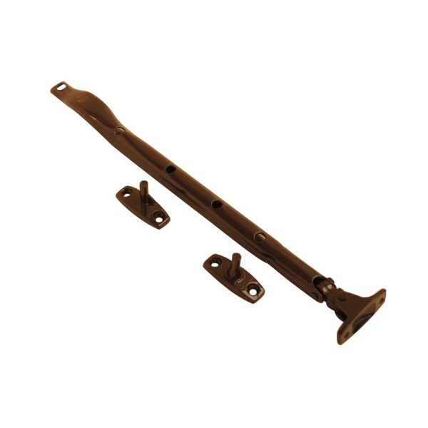 Steel Casement Stay Brown 250mm
