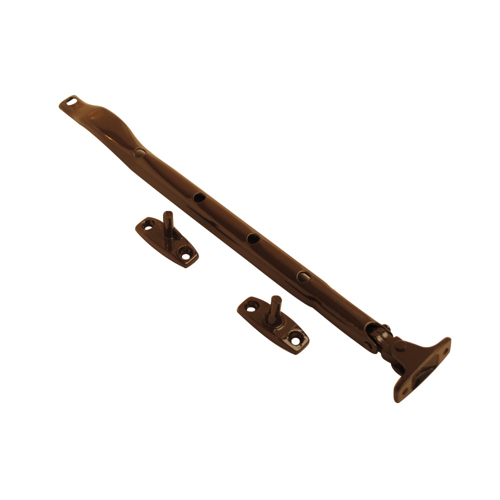 Steel Casement Stay Brown 250mm