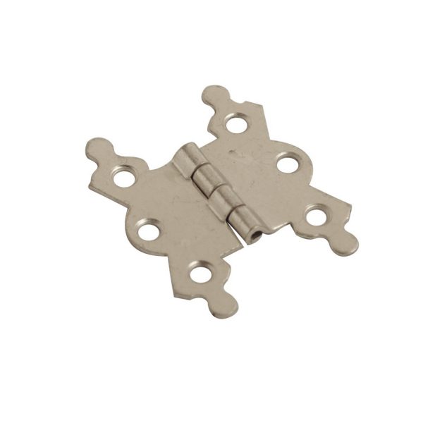 Steel Fancy Hinge Chrome