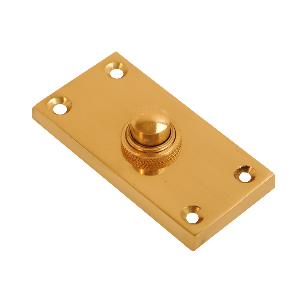 Victorian Bell Push Brass 75mm