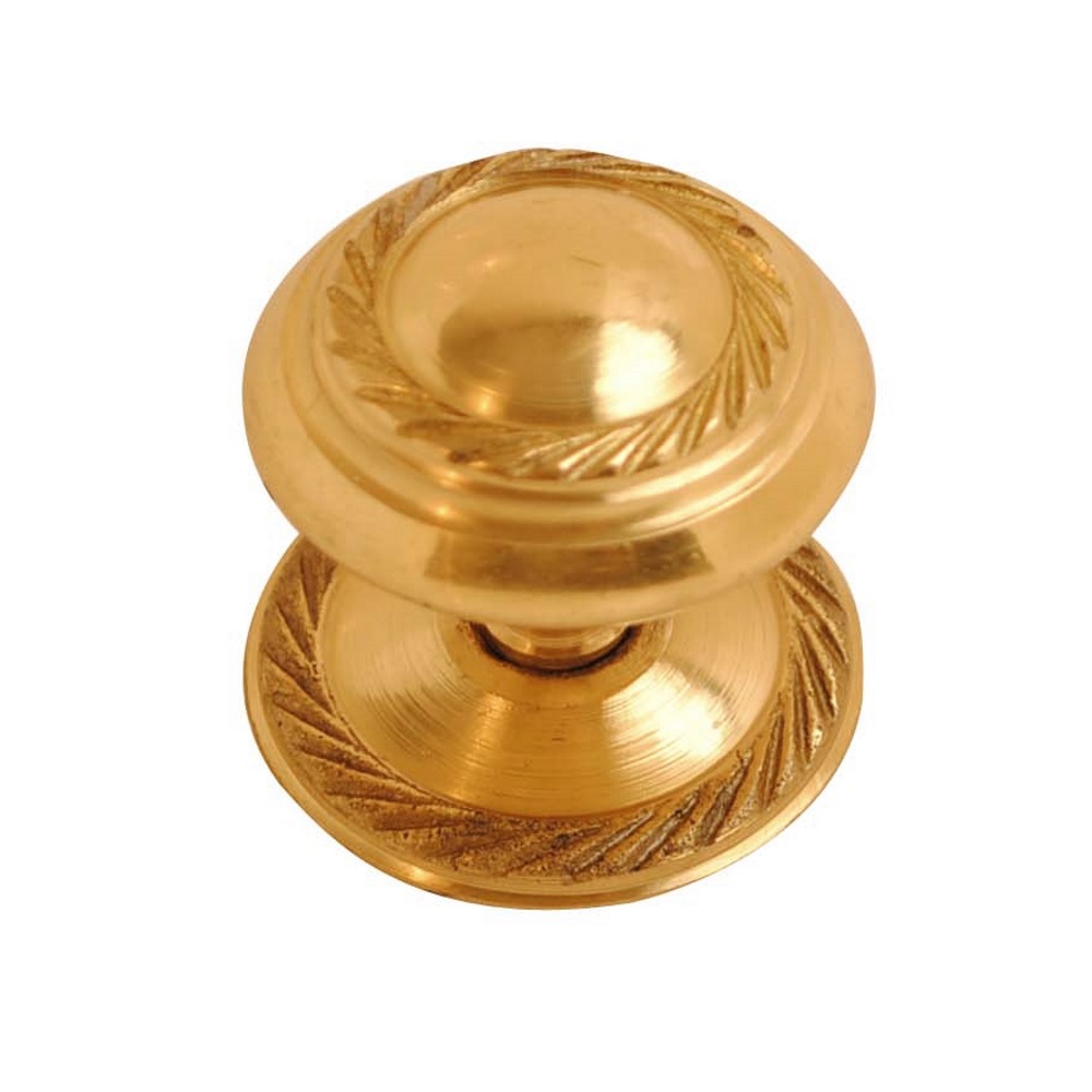 Georgian Cupboard Knob Brass 50mm