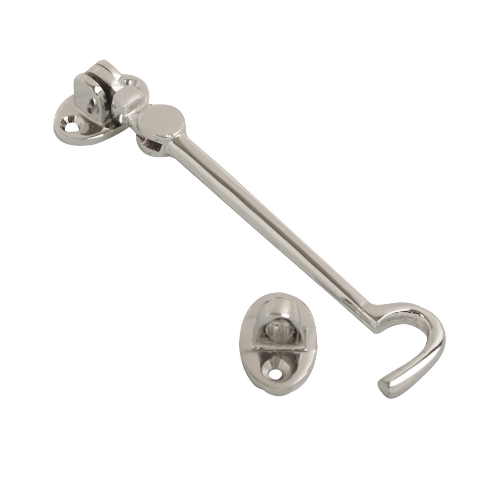 Cabin Hook Silent Pattern Chrome 100mm