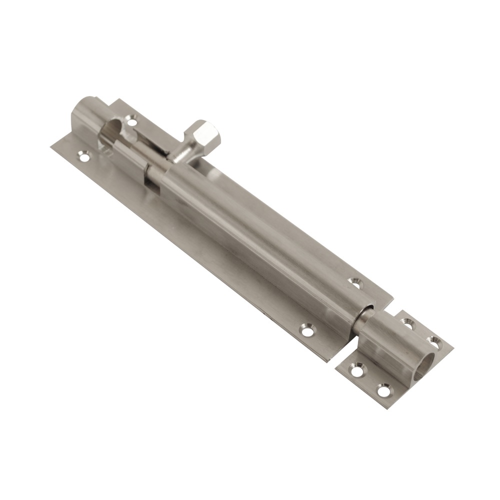 38mm Barrel Bolt Straight Satin Chrome 100mm x 38mm