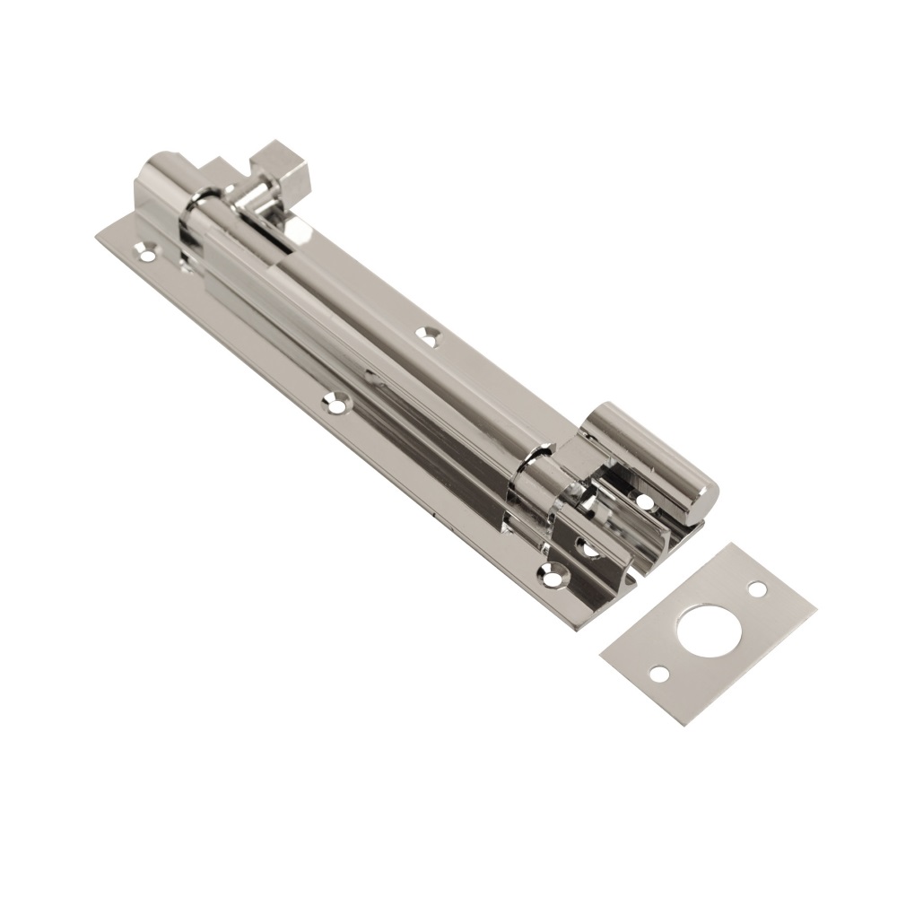 38mm Barrel Bolt Necked Chrome