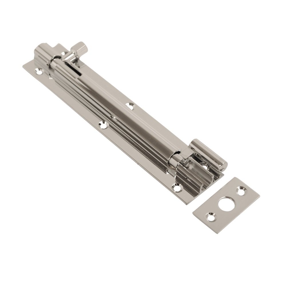 32mm Barrel Bolt Necked Chrome 150mm x 32mm