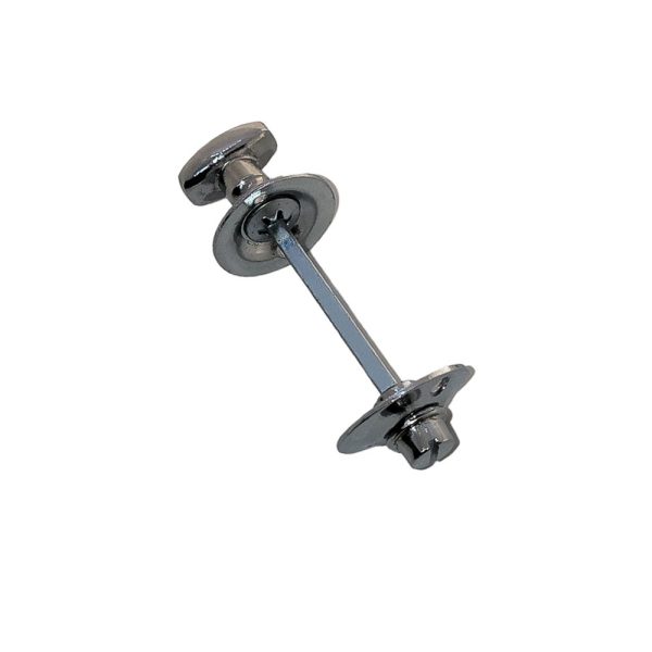 Thumbturn & Release Bathroom Lock Chrome