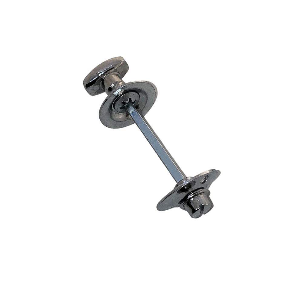 Thumbturn & Release Bathroom Lock Chrome