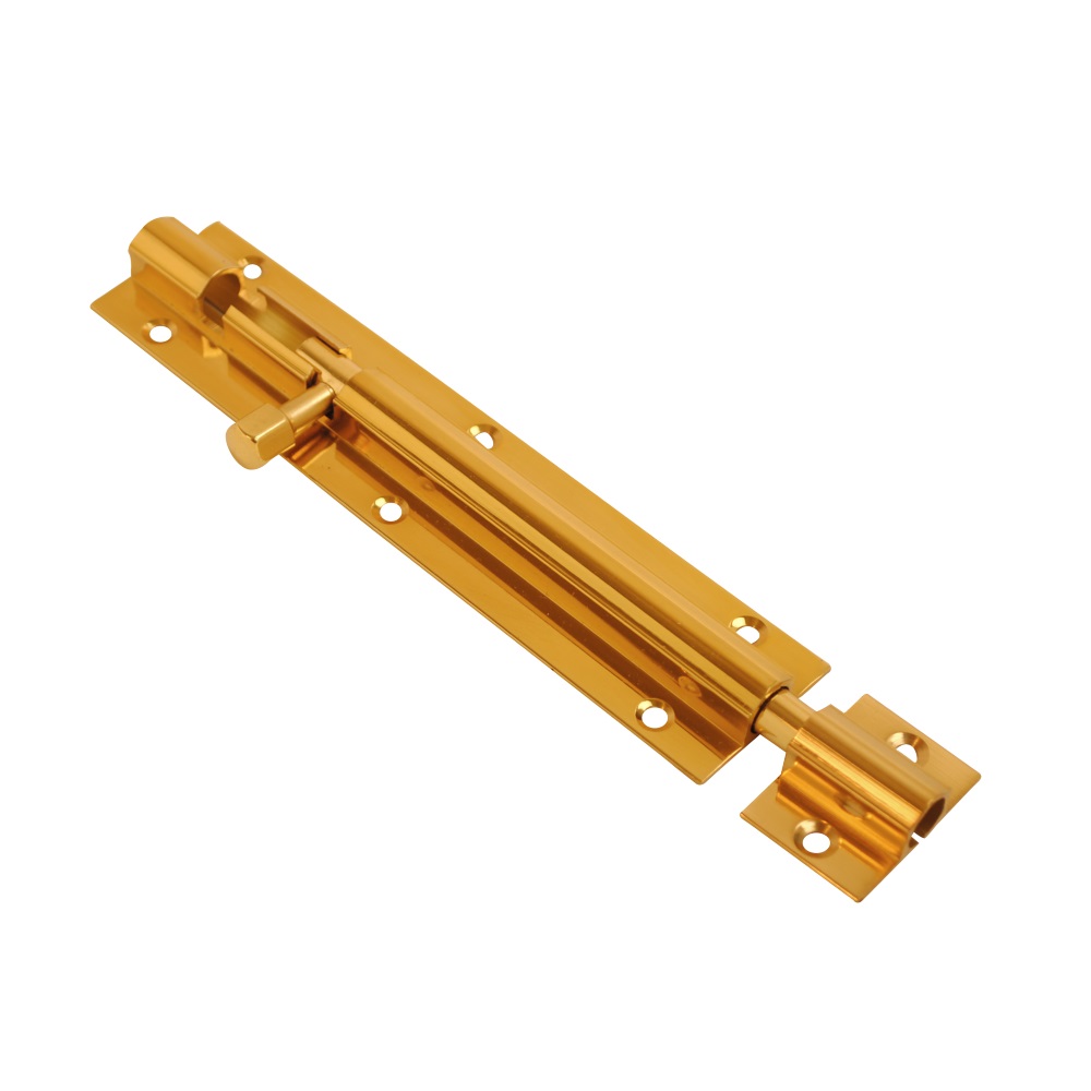 32mm Barrel Bolt Straight Brass 150mm x 32mm