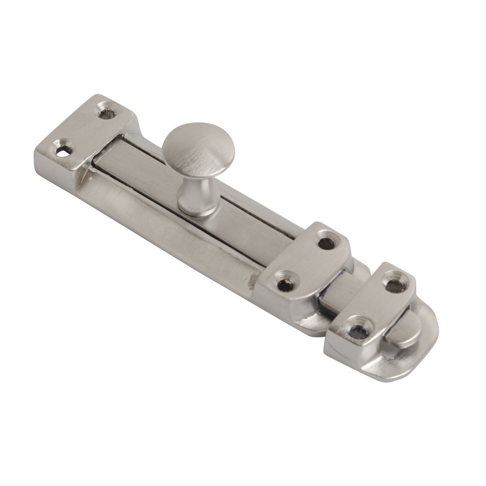 Surface Door Bolt Satin Chrome