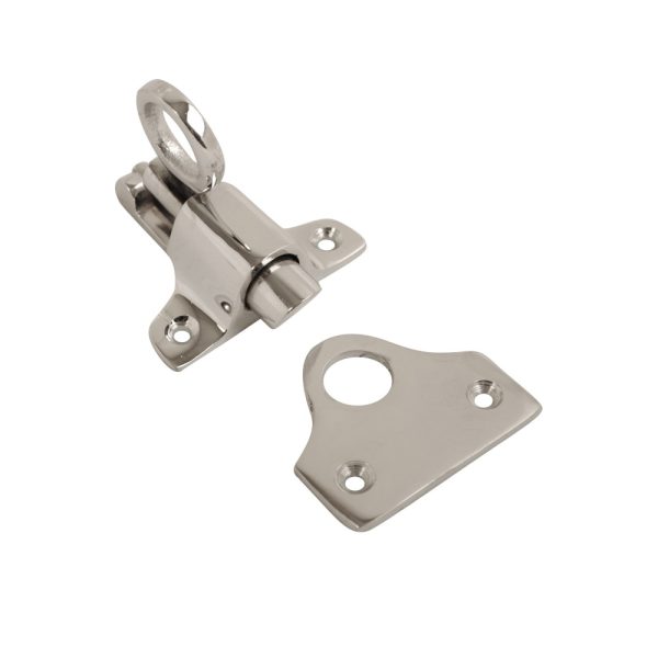 Ring Fanlight Catch Chrome