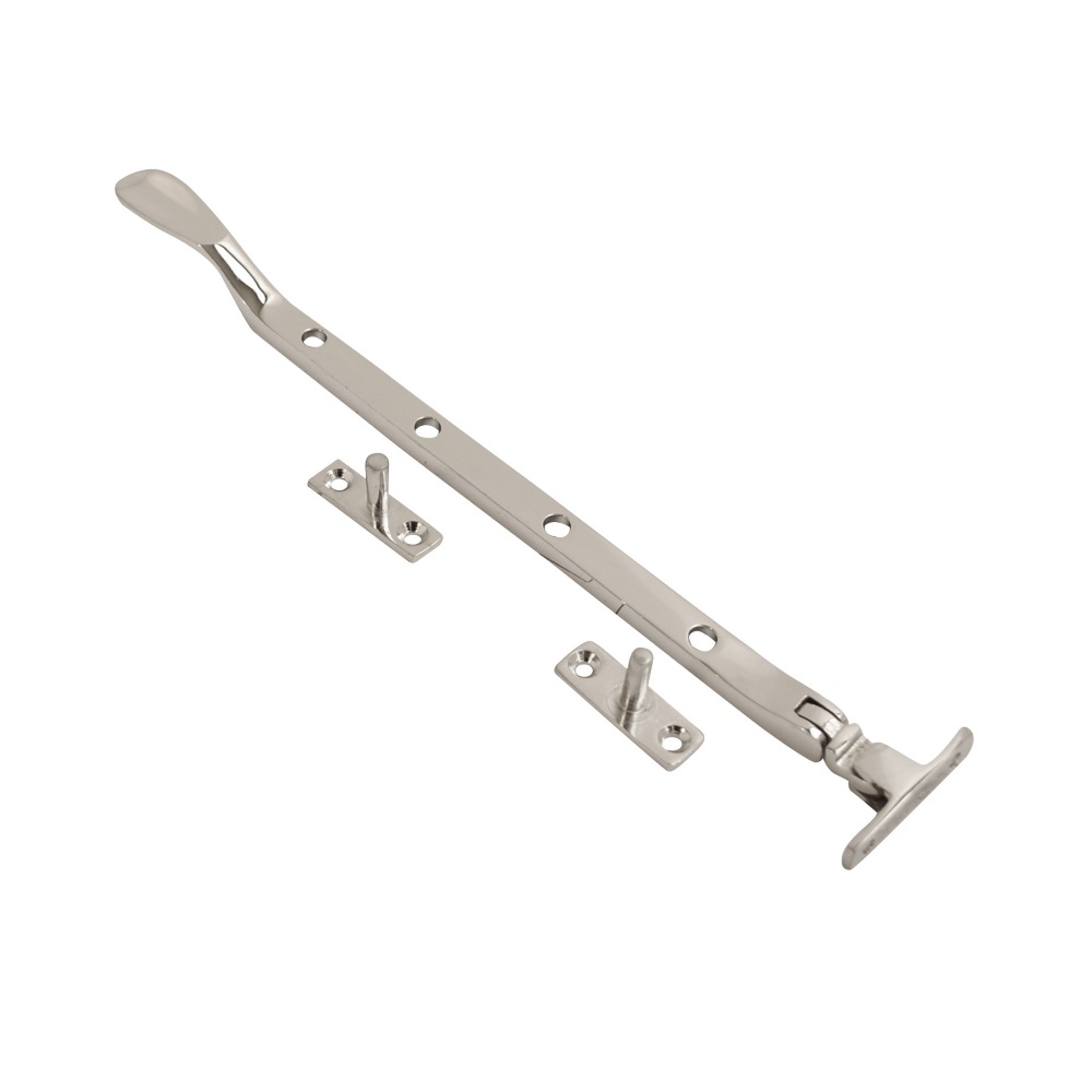 Victorian Casement Stay Chrome 250mm