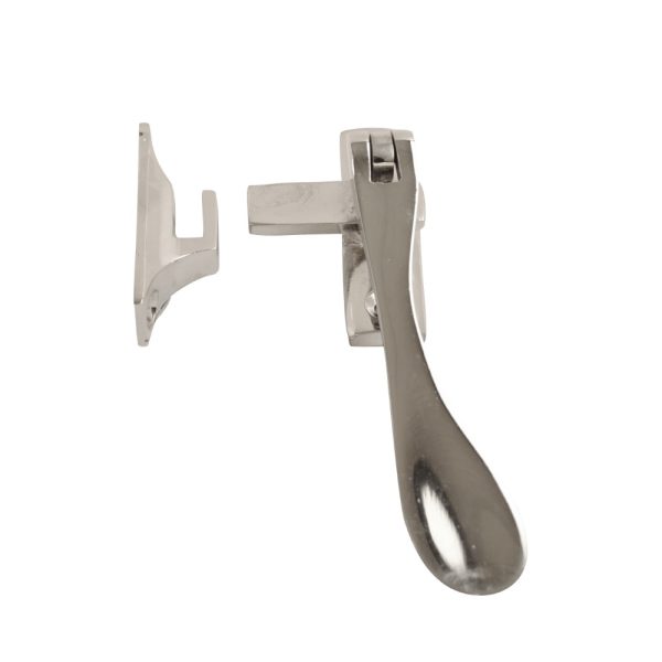 Victorian Hook & Mortice Fastener Chrome 100mm